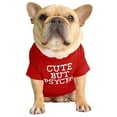 thumbnail image 1 of Frogued Pet T-shirt Round Neck Fine Workmanship Cotton Soft Slight Elastic Pet T-Shirt for Dogs (Red,XL), 1 of 13