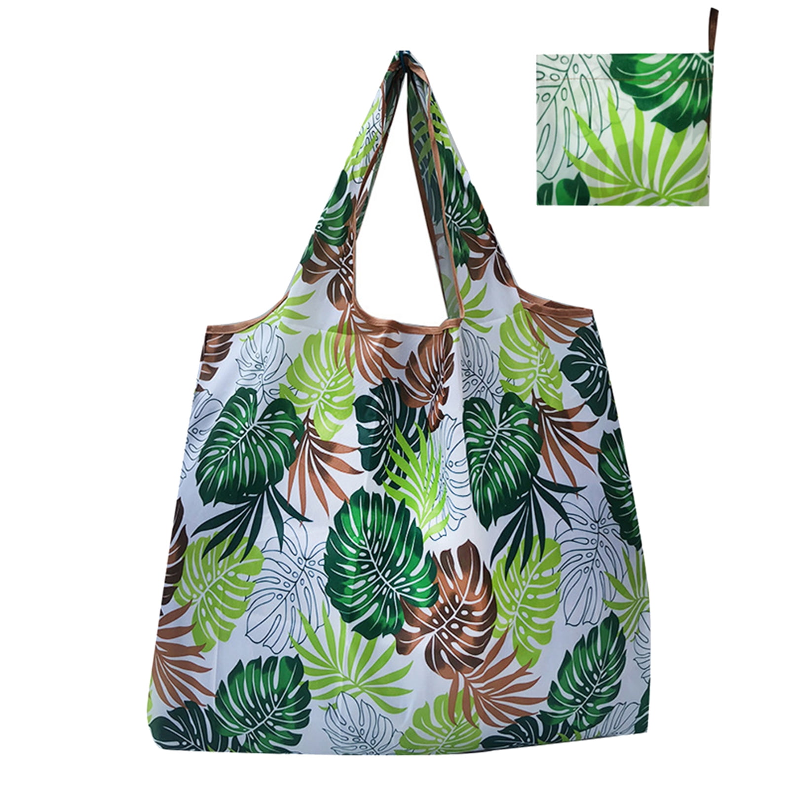 Frogued Reusable Grocery Bags Shopping Bag Reusable Foldable Nylon Tote
