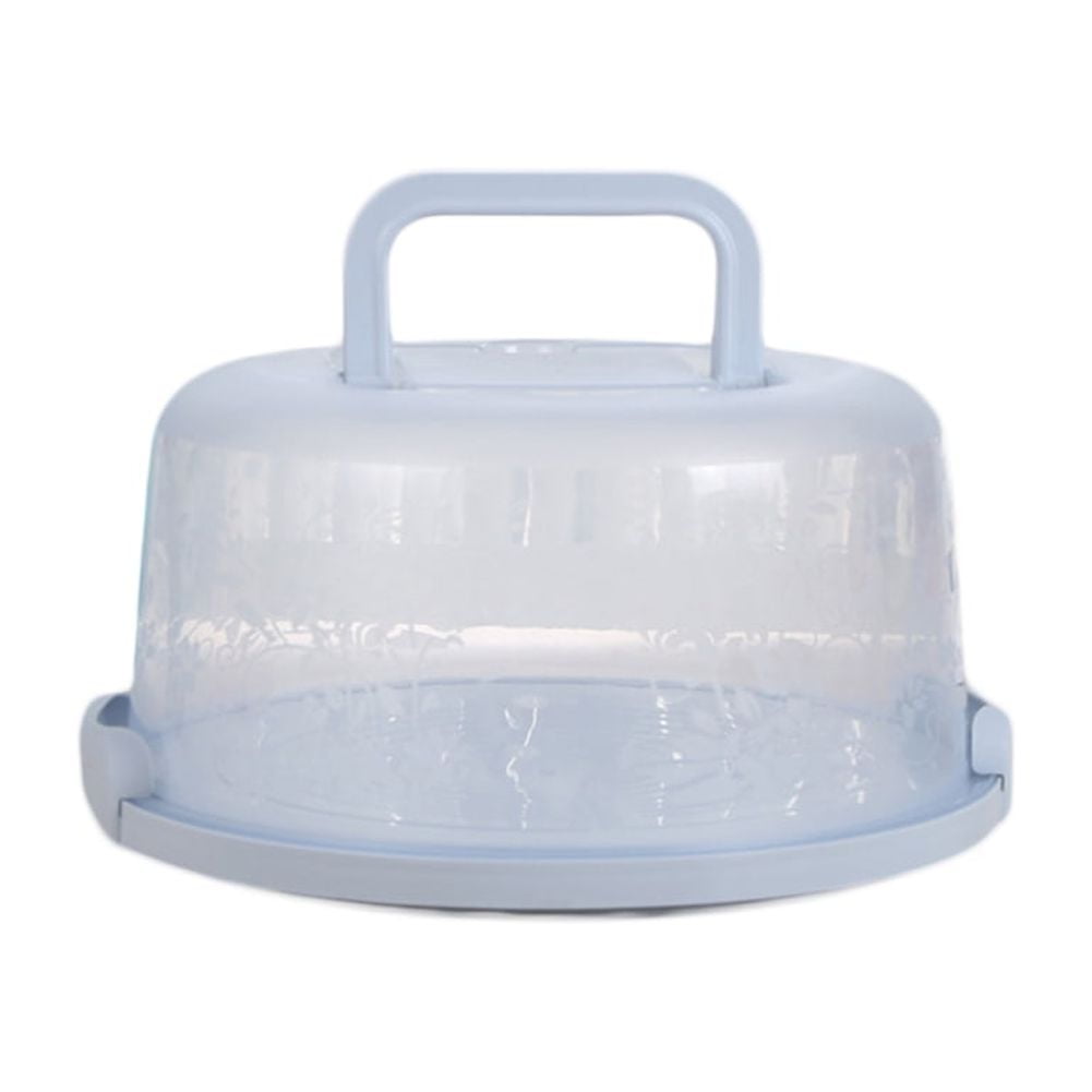 Frogued Round Cake Carrier, 1 PC Portable 10 Inch Round Birthday Cake