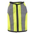 thumbnail image 1 of Frogued Warm Waterproof Pet Dog Clothes Reflective Strap Zipper Vest Jacket Safe Outfit (Flourescent Green,XL), 1 of 13