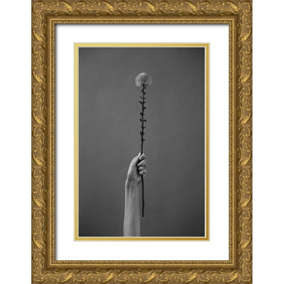 Frolova, Antonida 23x32 Gold Ornate Wood Framed with Double Matting Museum Art Print Titled - Golden-Daisy