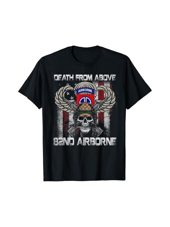 From Above 82nd Airborne Division Military T-Shirt
