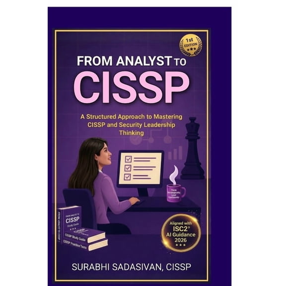 From Analyst To CISSP: A Structured Approach to Mastering CISSP and Security Leadership Thinking, (Paperback)