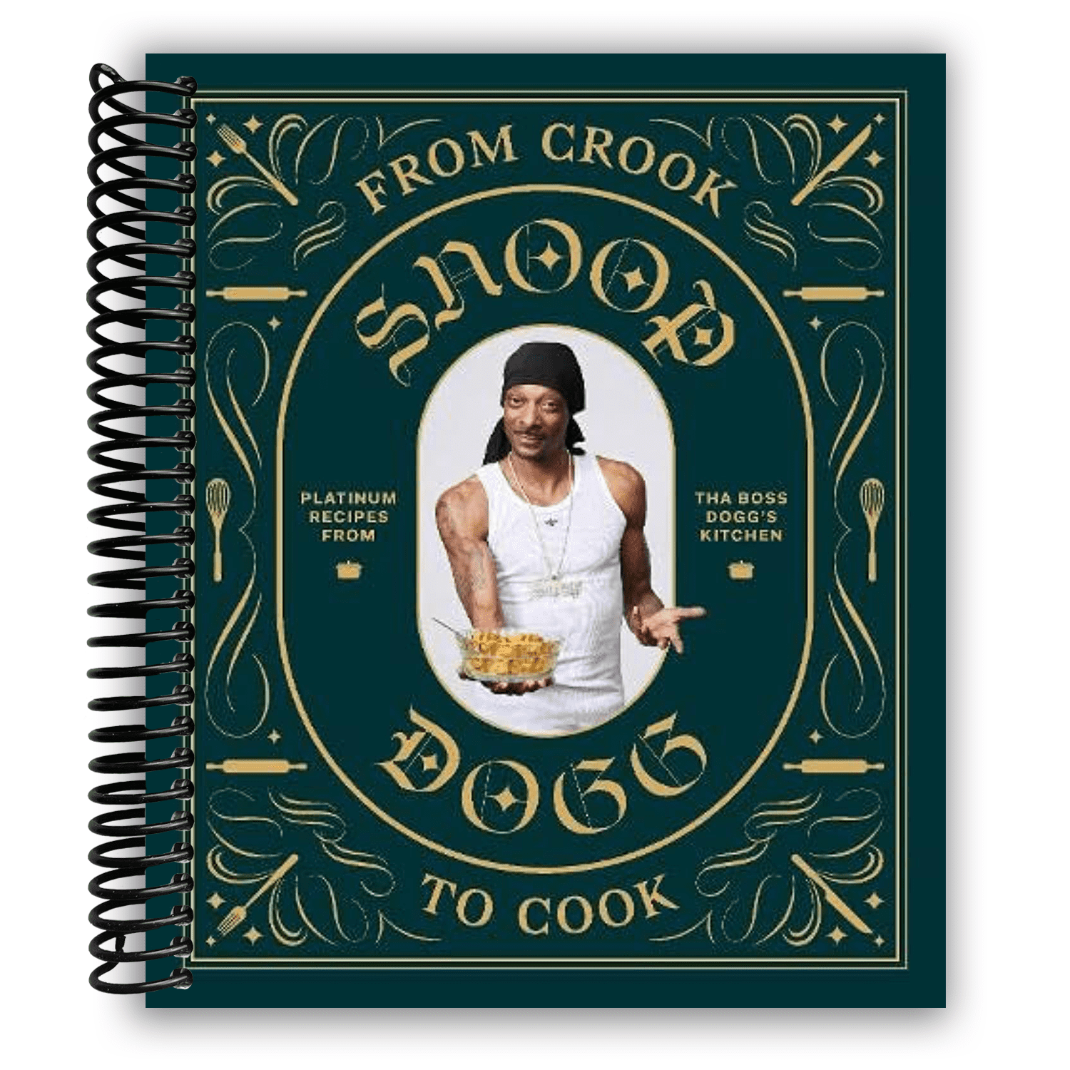 Snoop Dog x Chronicle Books: From Crook To Cook, (Spiral Bound)