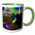 thumbnail image 1 of 3drose, from Deep Space, 15oz Two-tone Green Mug, 1 of 6