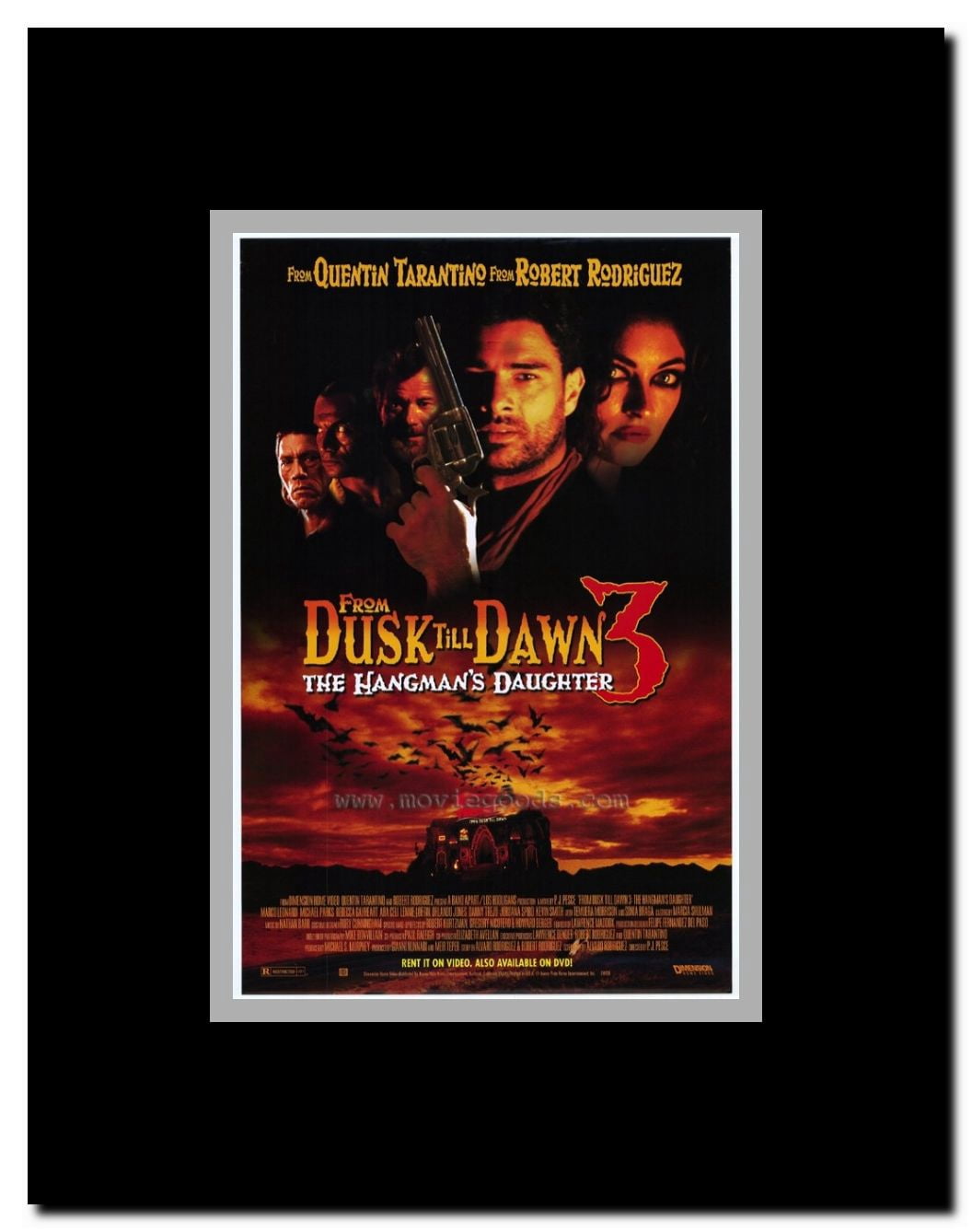 From Dusk Till Dawn 3: The Hangman's Daughter Framed Movie Poster