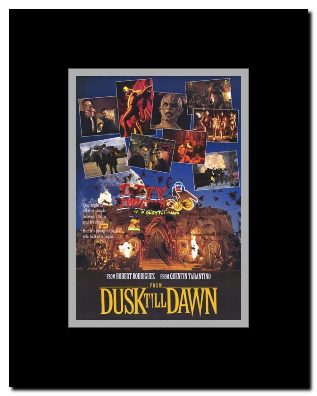 From Dusk Till Dawn Framed Movie Poster