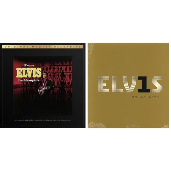 From Elvis In Memphis (2LP/180G/45RPM Supervinyl Ultradisc One-Step/Original Masters/Limited) & Elvis 30 #1 Hits (2LP/180G)