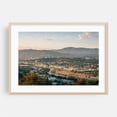 thumbnail image 1 of From Elysian Park, Los Angeles 02 - Photography Cityscape Mountain Landscape Skyline Scenic Nature Oak Framed Wall Art Print 16 x 24 inches, 1 of 6