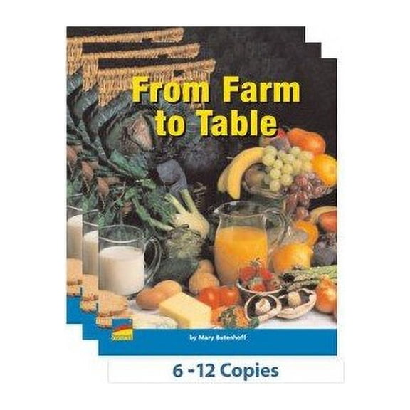 Pre-Owned From Farm to Table - 6 Pack, 9781410881205, 1410881202, Paperback,