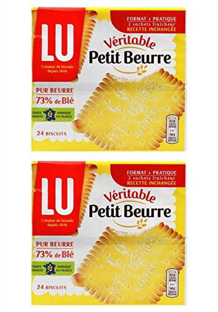 LU Petit Beurre Biscuits, From France, 7 oz, Pack of 2