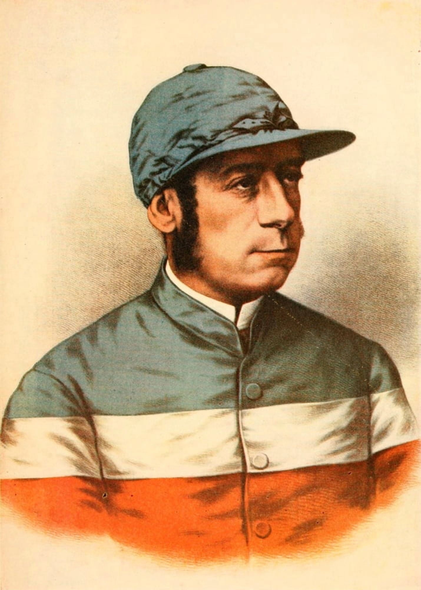 From Gladiateur to Persimmon 1901 George Fordham (jockey) Canvas Art - Unknown (18 x 24)
