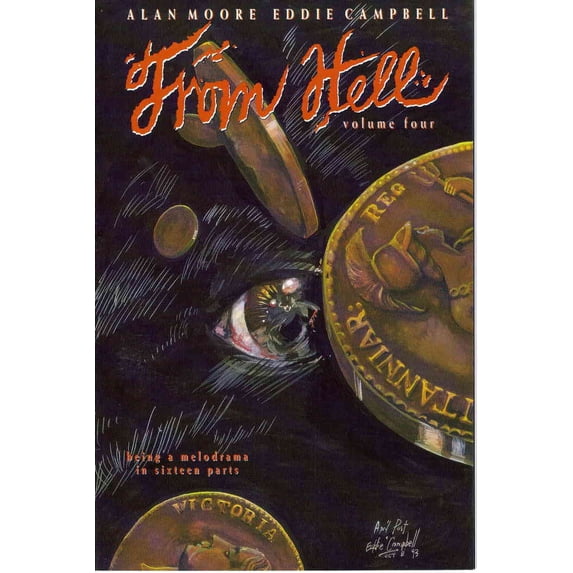 From Hell #4 VF ; Kitchen Sink Comic Book