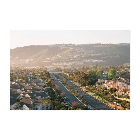 From Hilltop Park, Dana Point 01 - Dana Point California Photography Landscape Scenic Cityscape Unframed Wall Art Print 4 x 6 inches