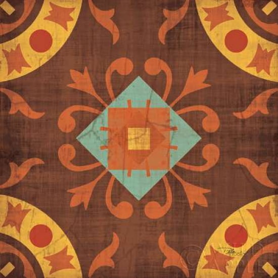 From India Square III Canvas Art - Pela Studio (24 x 24)
