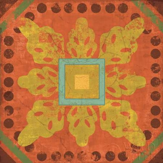 From India Square XII Canvas Art - Pela Studio (24 x 24)