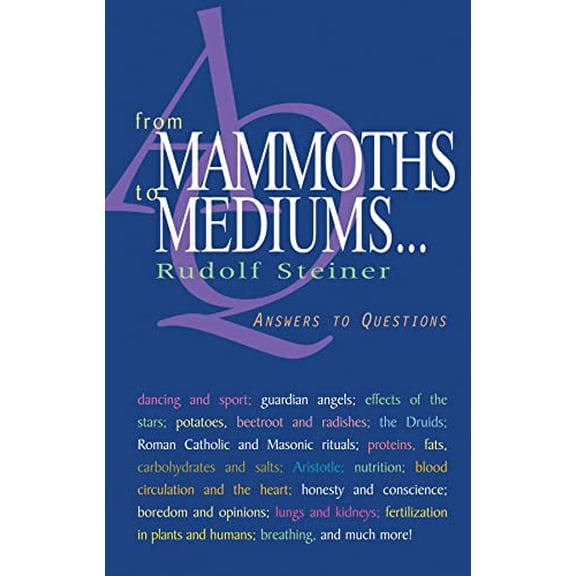 Pre-Owned From Mammoths to Mediums : Answers to Questions (Paperback) 9781855840782