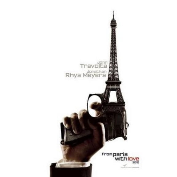 From Paris With Love Movie Poster Metal Print 12x16 12x16 Square Adults Best Posters
