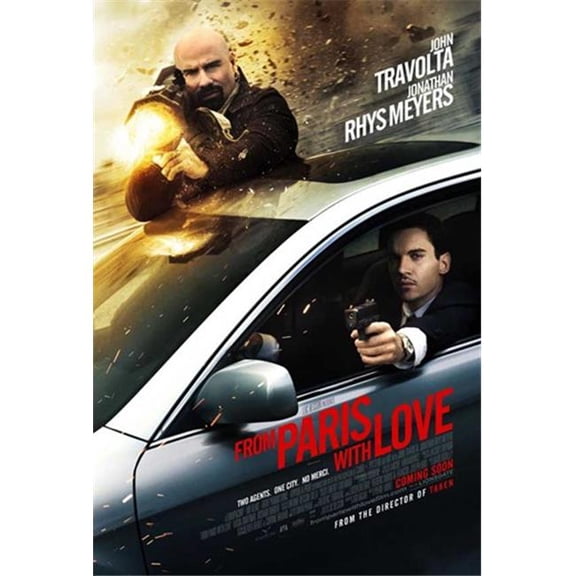 From Paris with Love - Style F Movie Poster