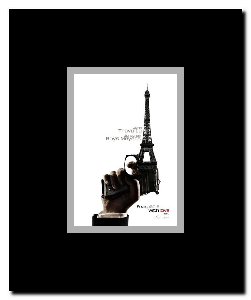 From Paris with Love - style A Framed Movie Poster
