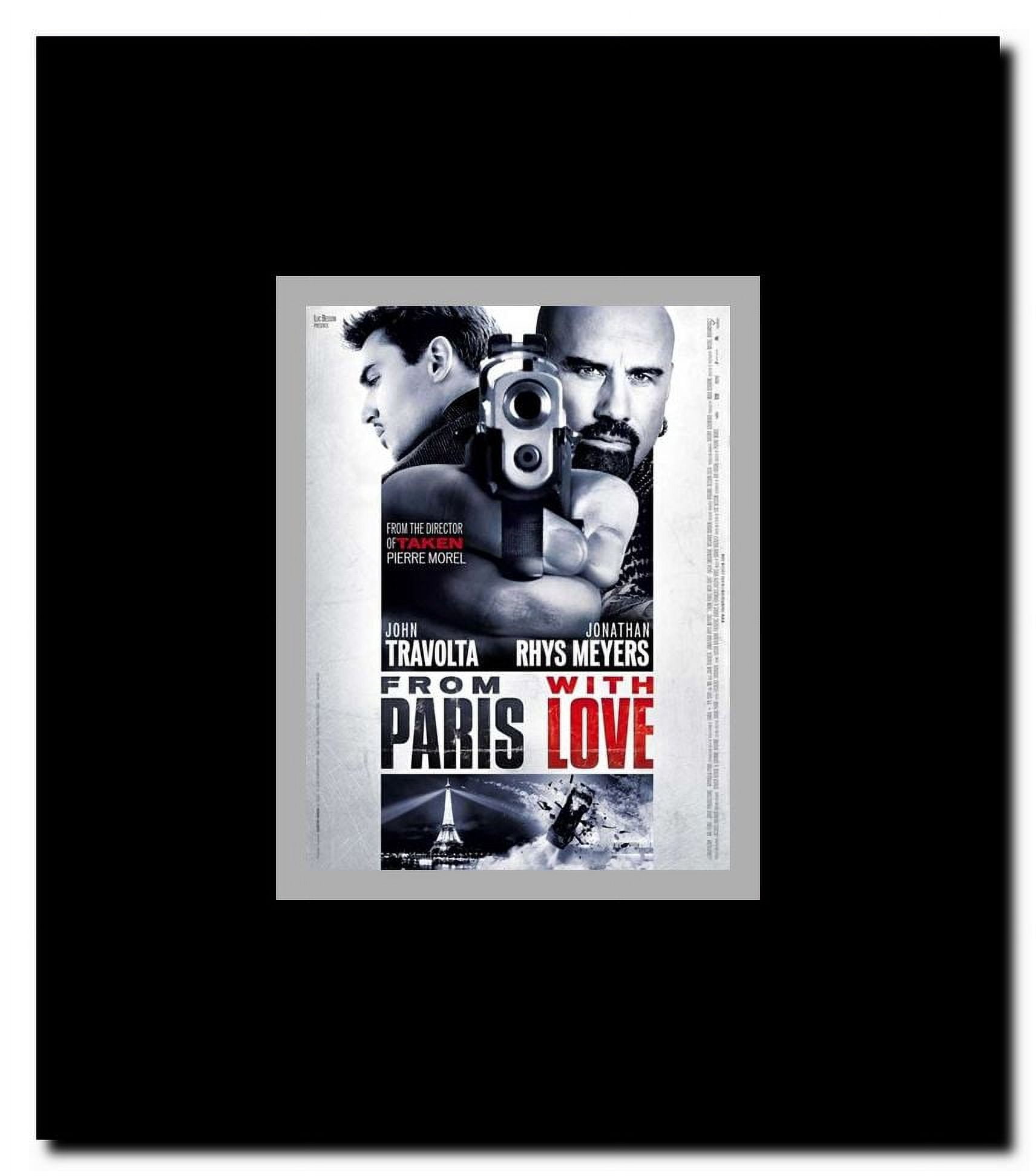 From Paris with Love - style E Framed Movie Poster