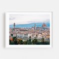 thumbnail image 1 of From Piazzale Michelangelo 02 - Florence Tuscany Italy Photography White Framed Wall Art Print 24 x 36 inches, 1 of 3