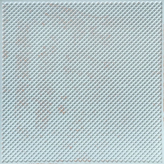 From Plain To Beautiful In Hours DCT20-Mesh 2 ft. x 2 ft. PVC Glue-up or Lay-in Ceiling Tile in Antique Taupe (100 sq.ft / Pack) - 25 Pieces