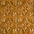 thumbnail image 1 of From Plain To Beautiful In Hours Tiptoe Lincoln Copper Tin Plated Nail Up Ceiling Tile 12 Pcs 2 ft. x 2 ft., 1 of 14