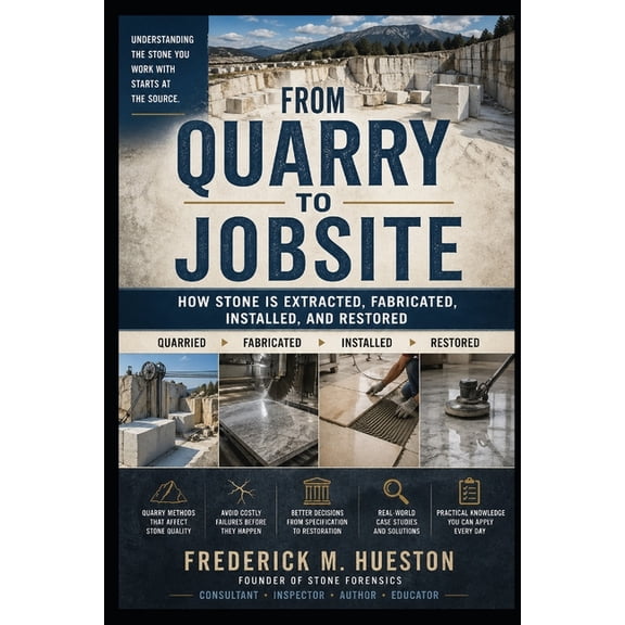 From Quarry to Jobsite: A Professional Guide to Quarry Methods, Stone Behavior, and the Failures That Start at the Sourc, (Paperback)