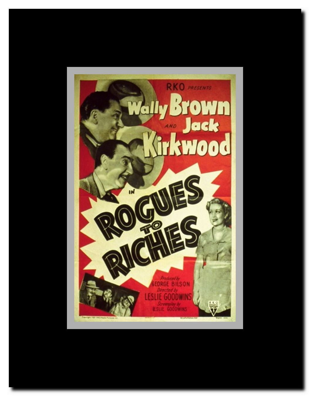 From Rogues to Riches Framed Movie Poster