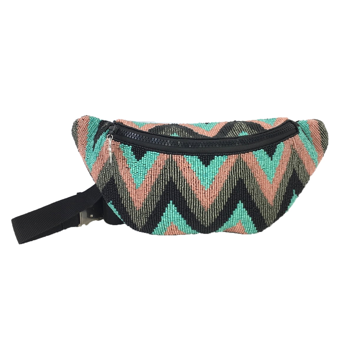 Beaded belt bag hotsell