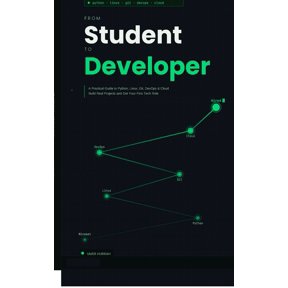 From Student to Developer: A Practical Guide to Python, Linux, Git, DevOps & Cloud: Build Real Projects and Get Your Fir, (Hardcover)