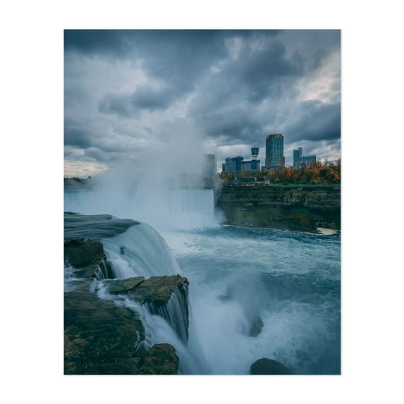 From Terrapin Point - Niagara Falls New York Photography Unframed Wall Art Print 11 x 14 inches