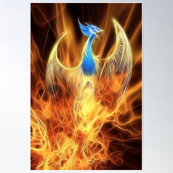 From The Ashes... Poster Wall Art, Modern Wall Decor For Living Room Bedroom, 16x24 UNFRAMED