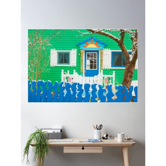 From The Colouring Box Poster Wall Art, Modern Wall Decor For Living Room Bedroom, 8x12 UNFRAMED