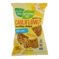 thumbnail image 1 of From The Ground Up Cauliflower Tortilla Chips, Sea Salt, 4.5 oz (Case of 12), 1 of 3