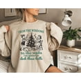 thumbnail image 1 of From The Windows to the Walls I'm About to Sweatshirt, Funny Christmas Sweater, Womens Christmas Shirt, Christmas, Vintage Christmas Sweater, 1 of 5