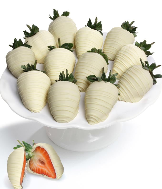 From You Flowers Belgian White Chocolate Covered Strawberries