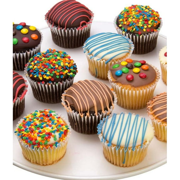 From You Flowers - Birthday Cupcakes Dipped in Chocolate