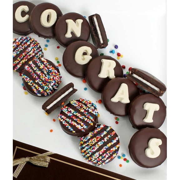From You Flowers - CONGRATS Chocolate Covered OREO Cookies