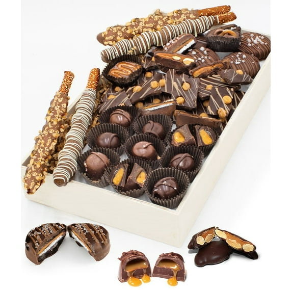 From You Flowers - Chocolate Covered Caramel Treats for Birthday, Anniversary, Get Well, Congratulations, Thank You, All Occasions