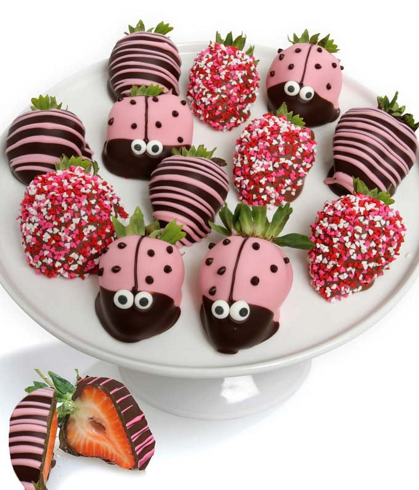 From You Flowers - Chocolate-Covered Strawberries Decorated into Ladybugs