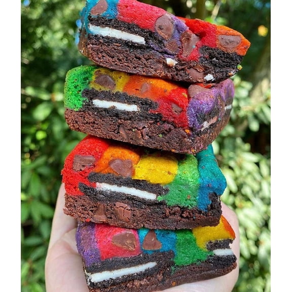 From You Flowers Cookie Brownie Combo Squares