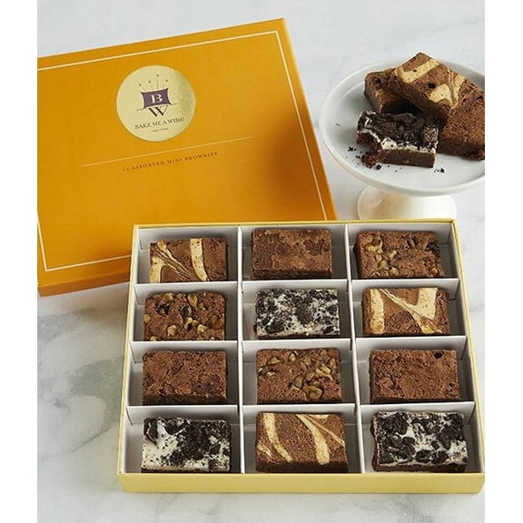 From You Flowers - Decadent Brownie Sampler for Birthday, Anniversary, Get Well, Congratulations, Thank You, All Occasions