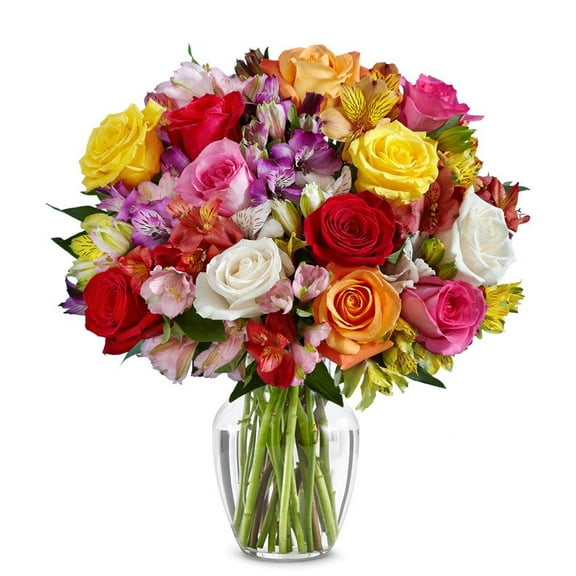 From You Flowers - Deluxe Bright & Sunny Roses for Birthday, Anniversary, Get Well, Congratulations, Thank You, All Occasions