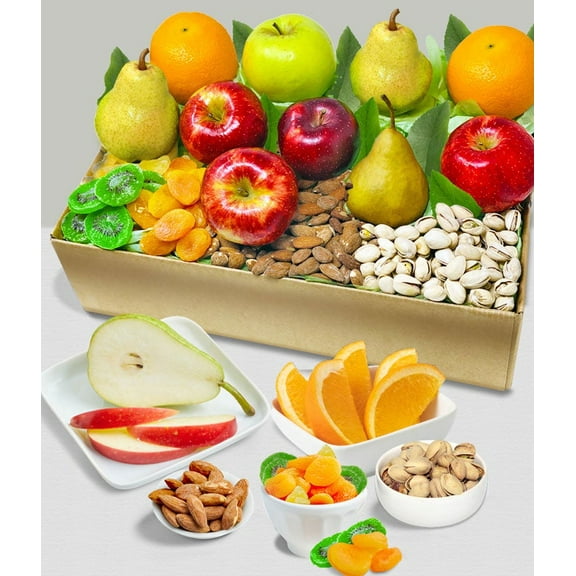 From You Flowers - Deluxe Fruit & Snack Gift for Birthday, Anniversary, Get Well, Congratulations, Thank You, All Occasions
