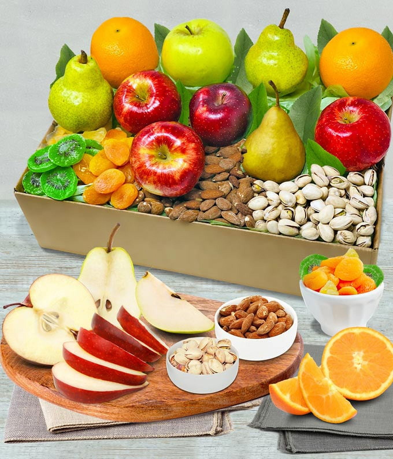 From You Flowers - Deluxe Fruit \u0026 Snack Gift for Mother's Day, Birthday, Anniversary, Get Well, Congratulations, Thank You, All Occasions
