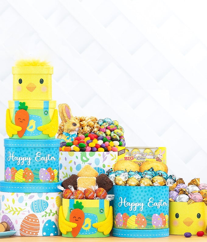 From You Flowers - Egg-stra Special Easter Chick Gift Tower