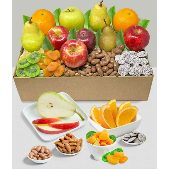 From You Flowers - Grand Fruit & Snack Gift for Birthday, Anniversary, Get Well, Congratulations, Thank You, All Occasions
