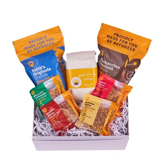 From You Flowers - Granola and Coffee Variety Basket for Birthday, Anniversary, Get Well, Congratulations, Thank You, All Occasions